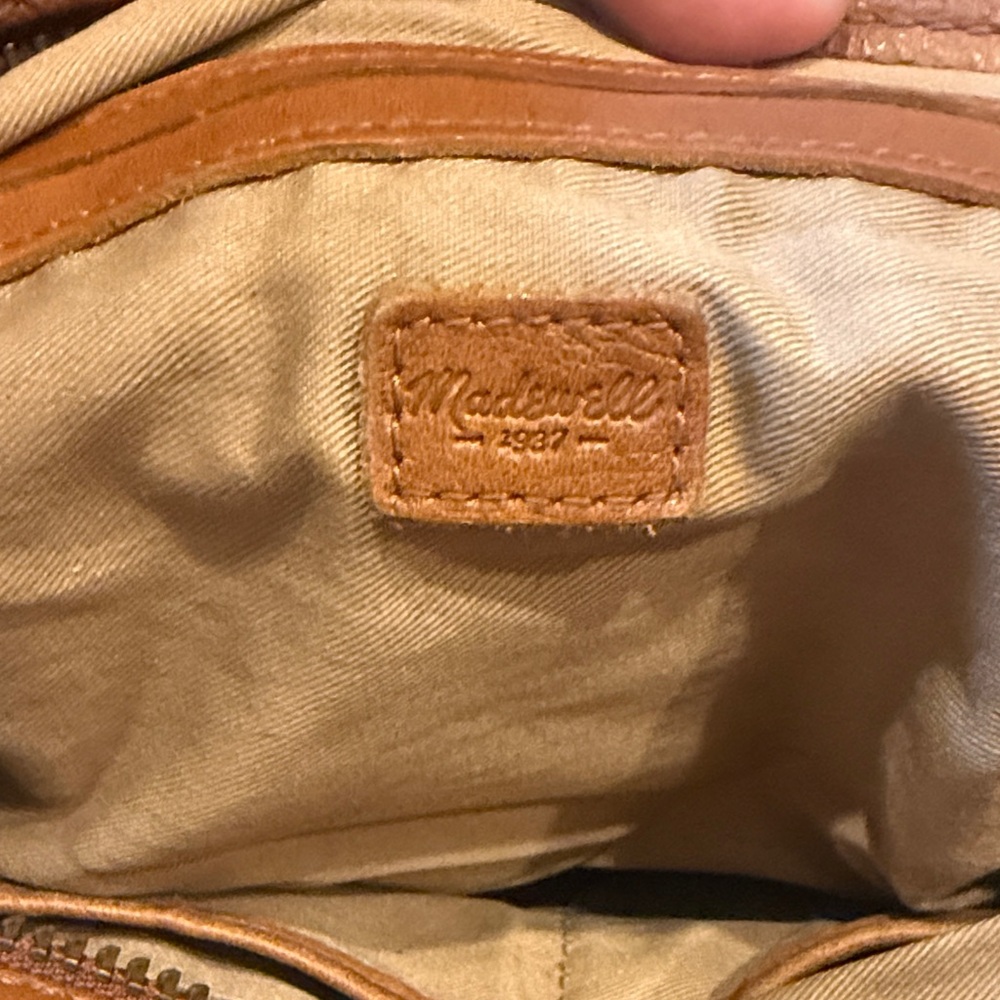Madewell Tan Leather Handbag - Picture 3 of 7